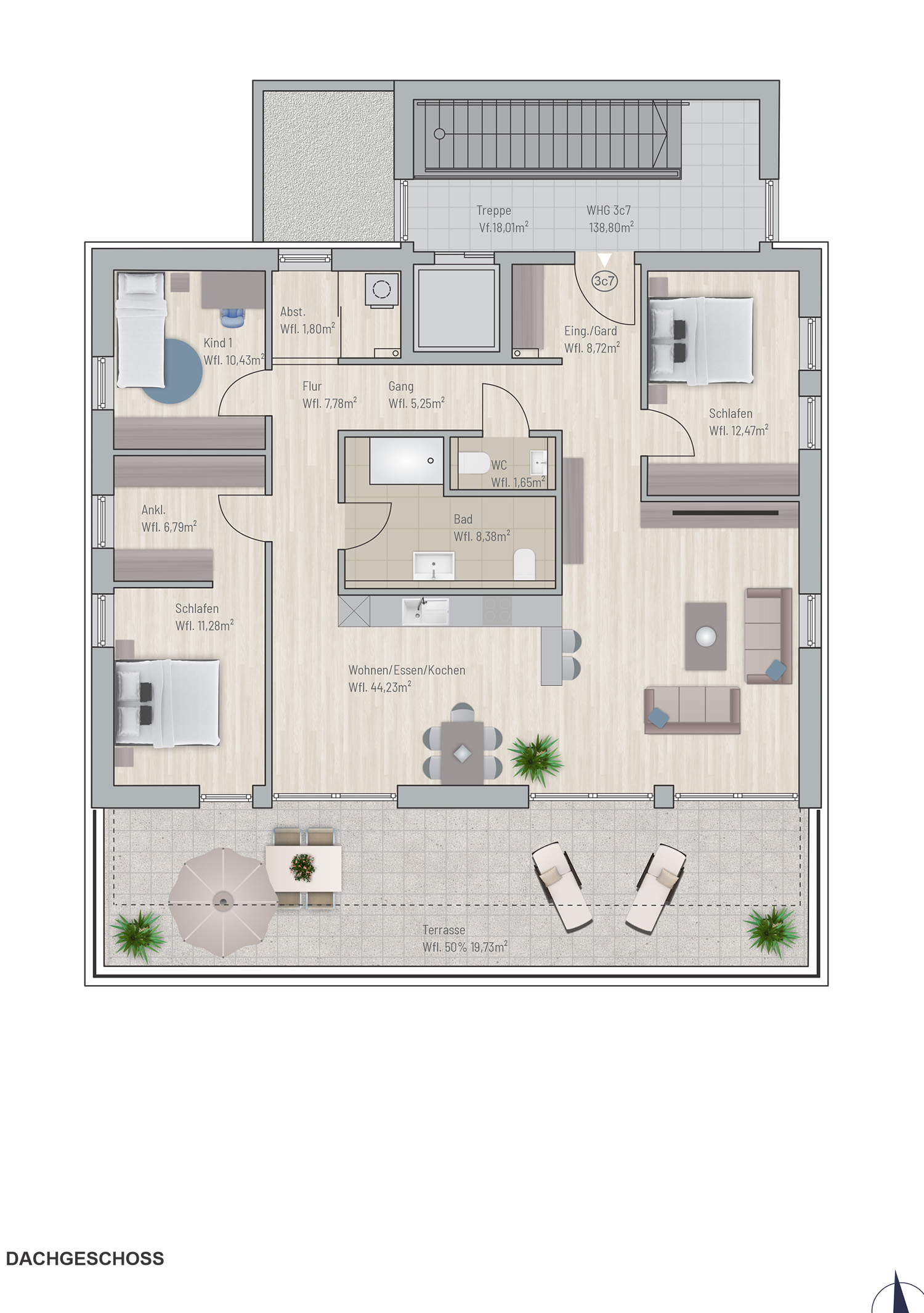 Isensee – Haus C – DG